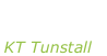 “Eye on the  telescope” KT Tunstall