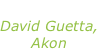 “Sexy bitch” David Guetta, Akon
